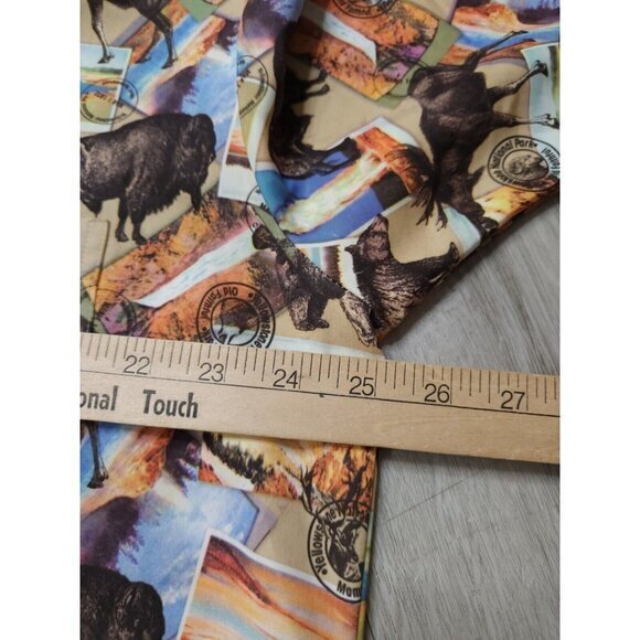 Vintage Yellowstone General Stores Button Up Shirt‎ Short Sleeve Mens Large - Picture 8 of 9